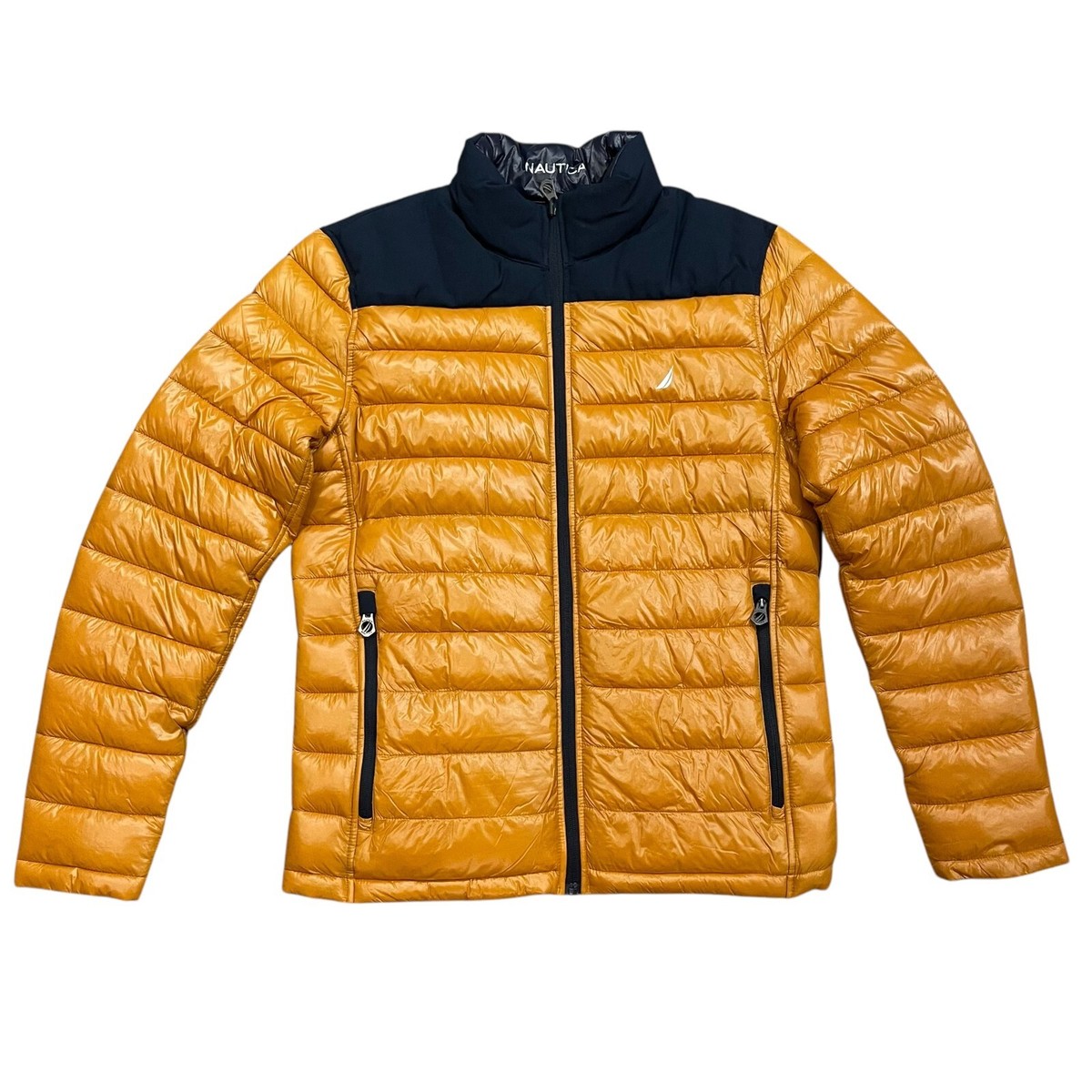 Nautica Men's Wind and Water Resistant Reversible Quilted