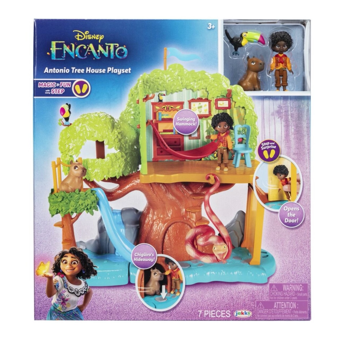 Disney Encanto Antonio's Tree House Playset Figures Pieces New