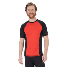 Sea-Doo Rashguard Shirt Men's Size Small Lava Red NEW WaterSports UV Protection