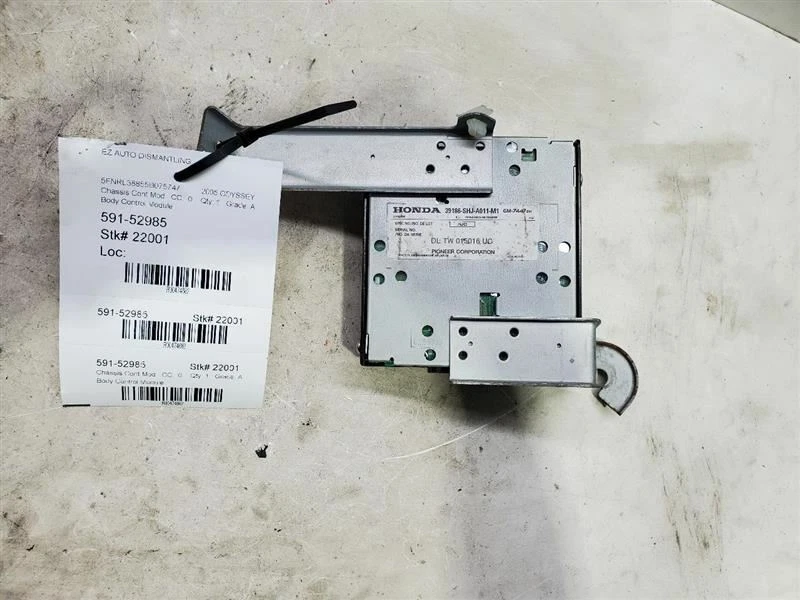 2005-2010, Honda Odyssey, chasis ECM carrocería control BCM, PN: 39200SHJL022 Foto 3 de 4