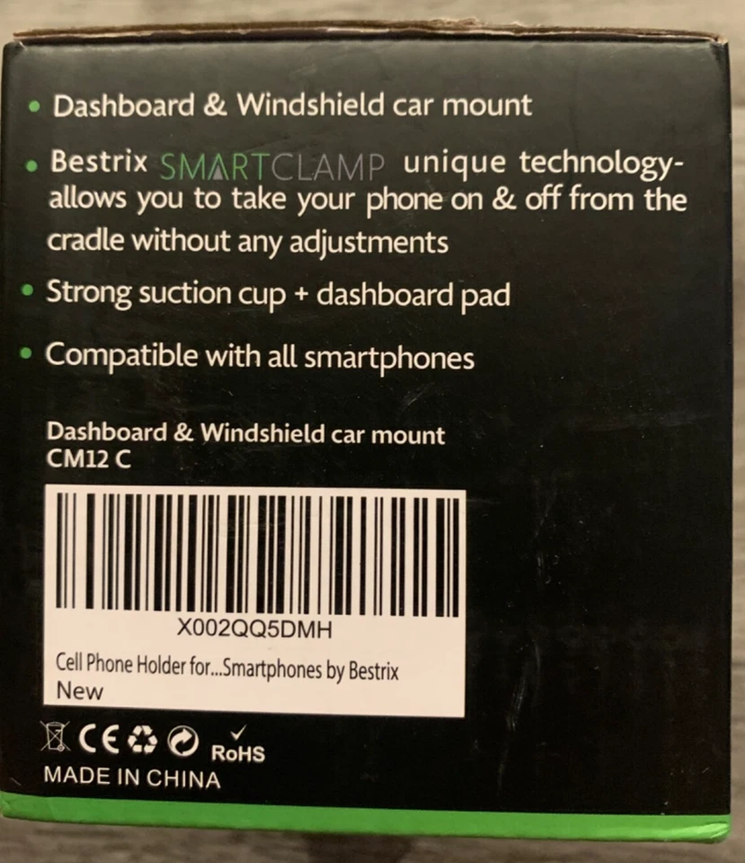 Bestrix SmartClamp Phone Dashboard and Windshield Car Mount - New in Box - Image 2 of 2