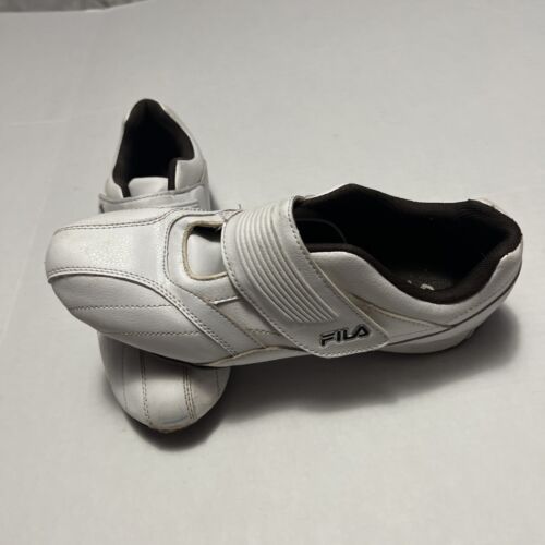 Fila Mens Size 9.5 Model 1SD10530–164 White Running/ Walking Shoes - Picture 3 of 7