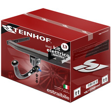 Gancio di traino estraibile per Toyota RAV4 IV 2016-2018 + kit el. 13-poli spec