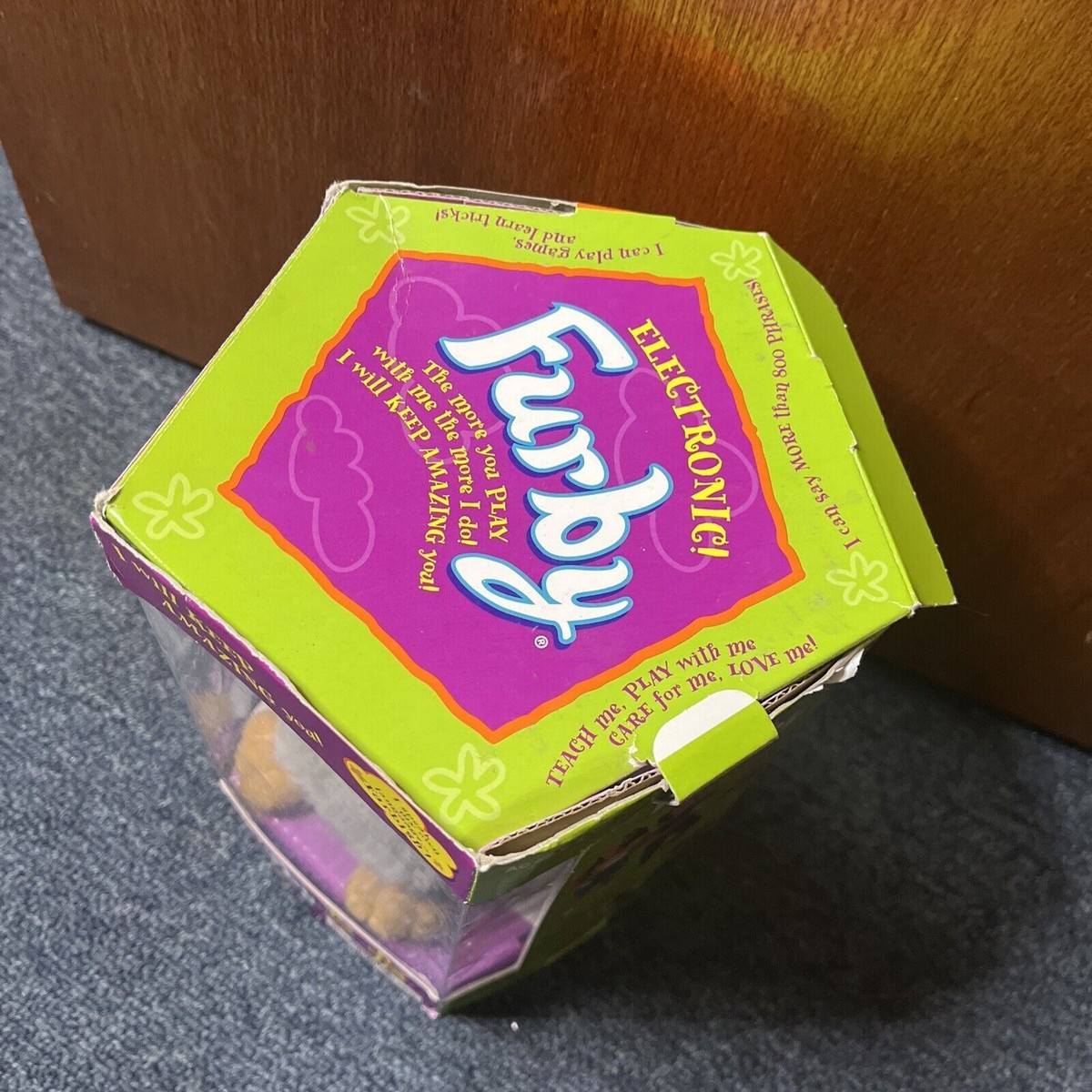 Furby 1999 with Box & Manual Model 70-800 Hasbro | eBay