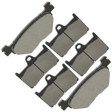 Cyleto Front and Rear Brake Pads for YAAHA XT660 Z XT660Z XT 660 Z