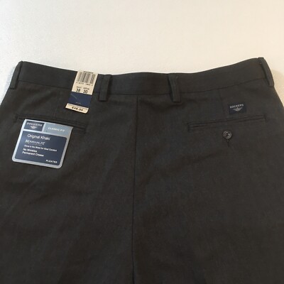 38 x 30 DOCKERS MEN's Gray KHAKI PANTS 