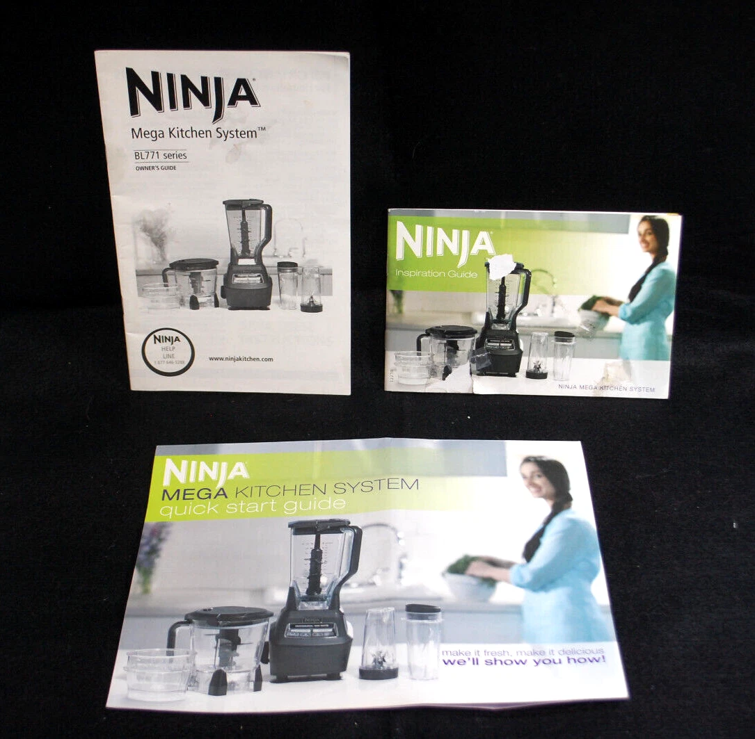 NEW Ninja BL773CO Mega Kitchen System 1500W Food Processor Total Blender  Package 