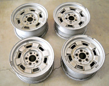 4 CERCHI FIAT 130 - CROMODORA - 6,5X14 POLLICI - ORIGINALI