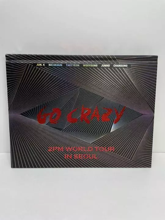 2PM GO CRAZY WORLD TOUR IN SEOUL DVD All Region English Sub