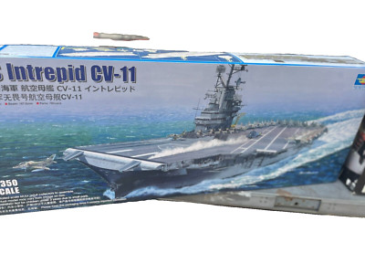 TRUMPETER #05618    1/350th SCALE USS INTREPID CARRIER  MODEL KIT