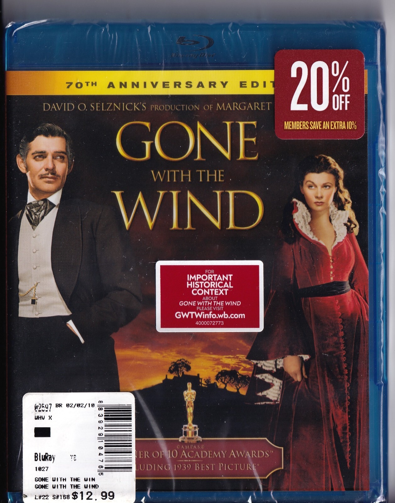 GONE WITH THE WIND Blu Ray Disc 70th Anniversary Ed BRAND NEW gone-with-the-wind-blu-ray-disc-70th-anniversary-ed-brand-new