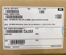 02311WYV 900GB SAS 12G 2.5" 15K 900G V3 V5 server hard drive