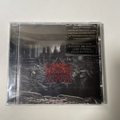 RAGE NUCLEAIRE - Unrelenting Fucking Hatred CD (2012) Metal CD Album