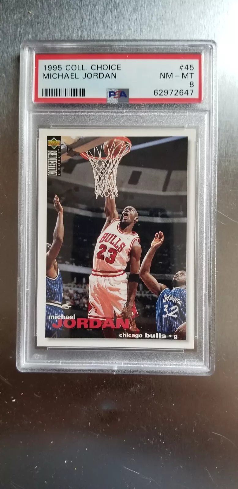 Michael Jordan trading card
