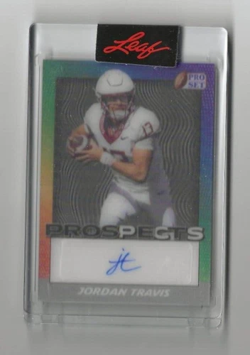 2024 Leaf Pro Set Metal - Pro Set Prospects Lenticular #PR-JT2 Jordan Travis (AU, RC)