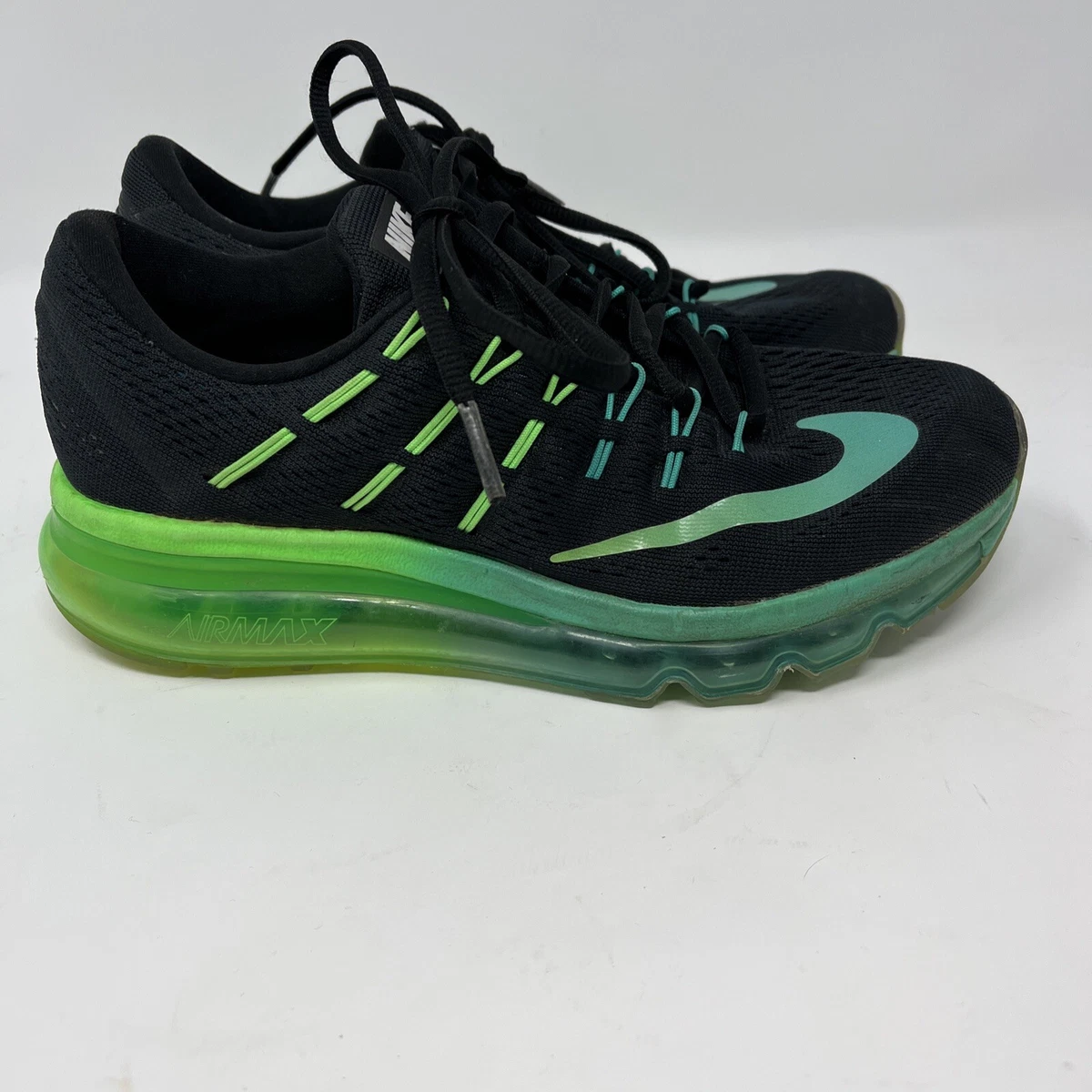 Nike Womens Air Max 2016 806772 003 Black Running Shoes Sneakers Size 5.5