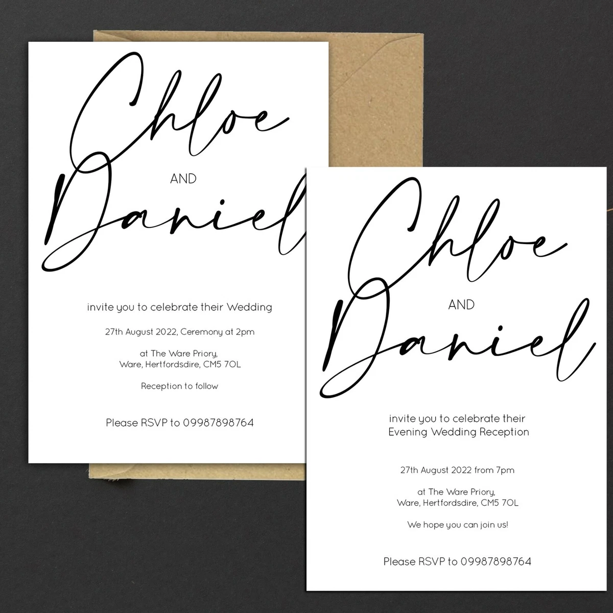 Wedding invitation cards sale