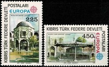 CHYPRE NORD 1978 CEPT EUROPA  YT n° 46 à 47 Neufs ★★ luxe / MNH   