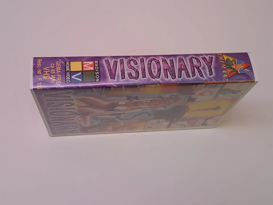 V1s1onary Vol. 1 1995 VHS German PAL Trimax / Madison Video Anime Manga - Bild 3 von 4
