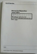 Manuel de réparation PASSAT 1988 Carbu 2E3 / Allumage transistorisé TSZ-H