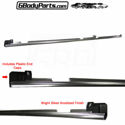 81-87 Regal T-Type Rear Deck Lid Trunk Lip Trim Molding Chrome