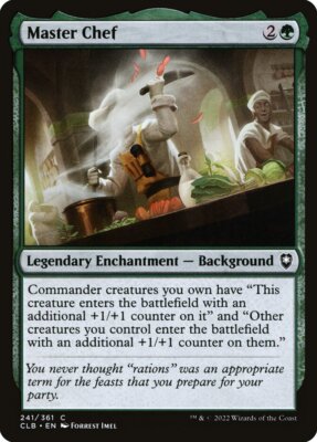 MTG Master Chef (241/1080) Commander Legends Battle for Baldur's Gate LP