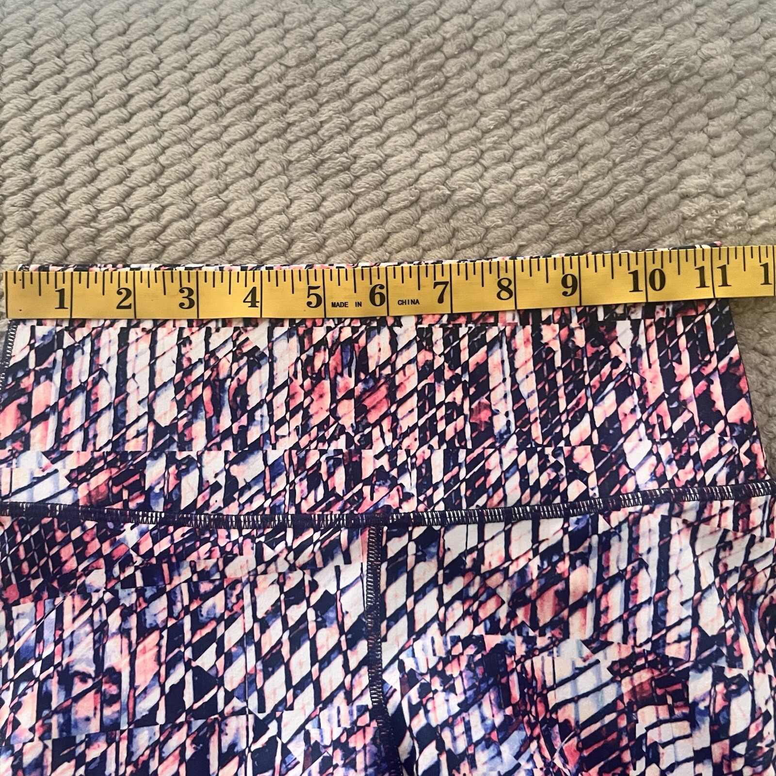 Fabletics High Waisted Multicolor Activewear Legg… - image 4