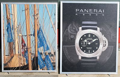 Panerai Large Two-Sided Vertical Lift for Official Store