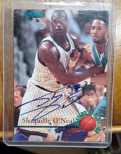 Shaquille o'neal Autograph rookie card eBay
