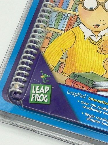 LeapPad Arthur And The Lost Diary LeapFrog Reading Book w/ Cartridge Leap 2 NEW - Picture 2 of 10