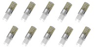 10X Osram Led Pin 30 G9 2,6W=30W Kaltweiß 4000K 320Lm Eek:F (Spektrum A-G)