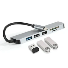 Vivitar Multi-Port USB Hub with SD, Micro SD, and HDMI (OPEN BOX)