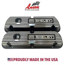 Cs Shelby Cobra Gt350 Mustang Black Valve Covers Ford 289 302 Valve Covers