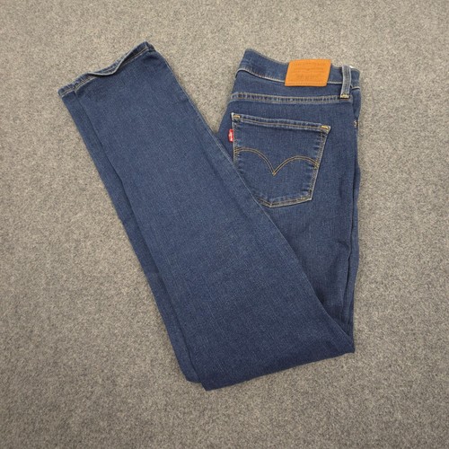 Levis Jeans Womens 28 Blue Denim 312 Shaping Slim BIG E Premium Pants Size 28x29