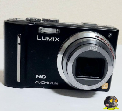 Panasonic LUMIX TZ DMC-TZ10-K Compact Digital Camera Black
