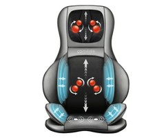 Comfier Shiatsu Neck Back Massager Chair, 2D/3D Back Massage Cushion with