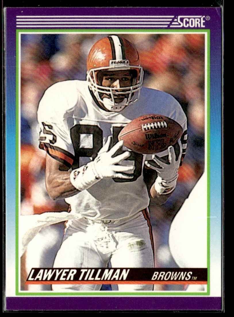 1990 SCORE LAWYER TILLMAN #457 RC CLEVELAND BROWNS 3165