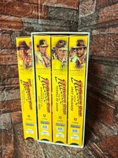 The Adventures Of Indiana Jones Trilogy Digitally Mastered 3 VHS Box Set