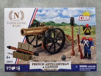 Cobi 20093 - Napoleonic Wars - French Artilleryman & Cannon