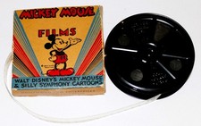 DISNEY 1930s 16mm BOXED FILM SET"DONALD DUCK IN THE RESCUE"CINE ART FILMS-3 5/8"