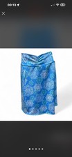 Tranquility By Colorado Clothing Scrollwork Active Skirt Womens Am Blue Pull-On