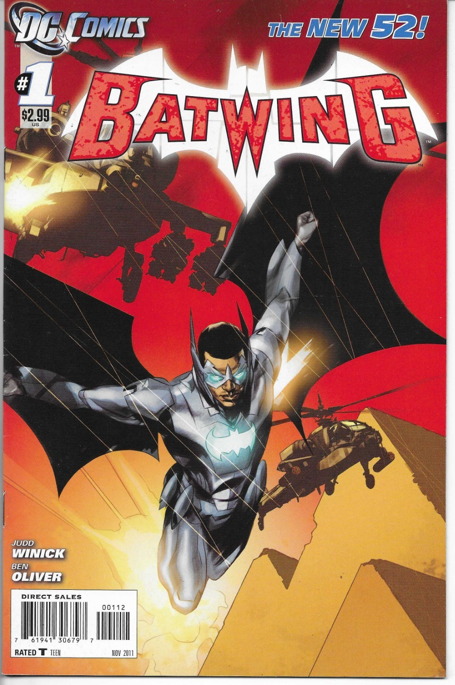 BATWING (2011) #1 - 2nd Print - NEW 52 - Back Issue (S)