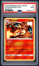 2019 Pokemon Sun & Moon Team Up 14/181 Charizard Team Up PSA 9 on eBay