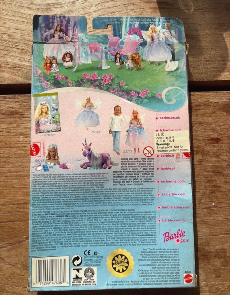 Barbie Swan Lake Fashion Gift Set 2003 Mattel #47636 NRFB Rare
