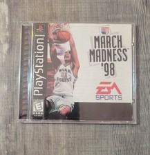 NCAA March Madness '98 Sony PlayStation 1 1998 PS1 Complete CIB Tested Working
