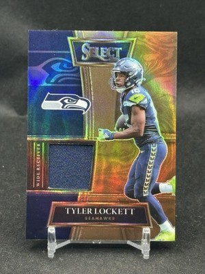 2021 Panini Select TYLER LOCKETT Select Swatches Prizm  Bronze /49  JERSEY MATCH