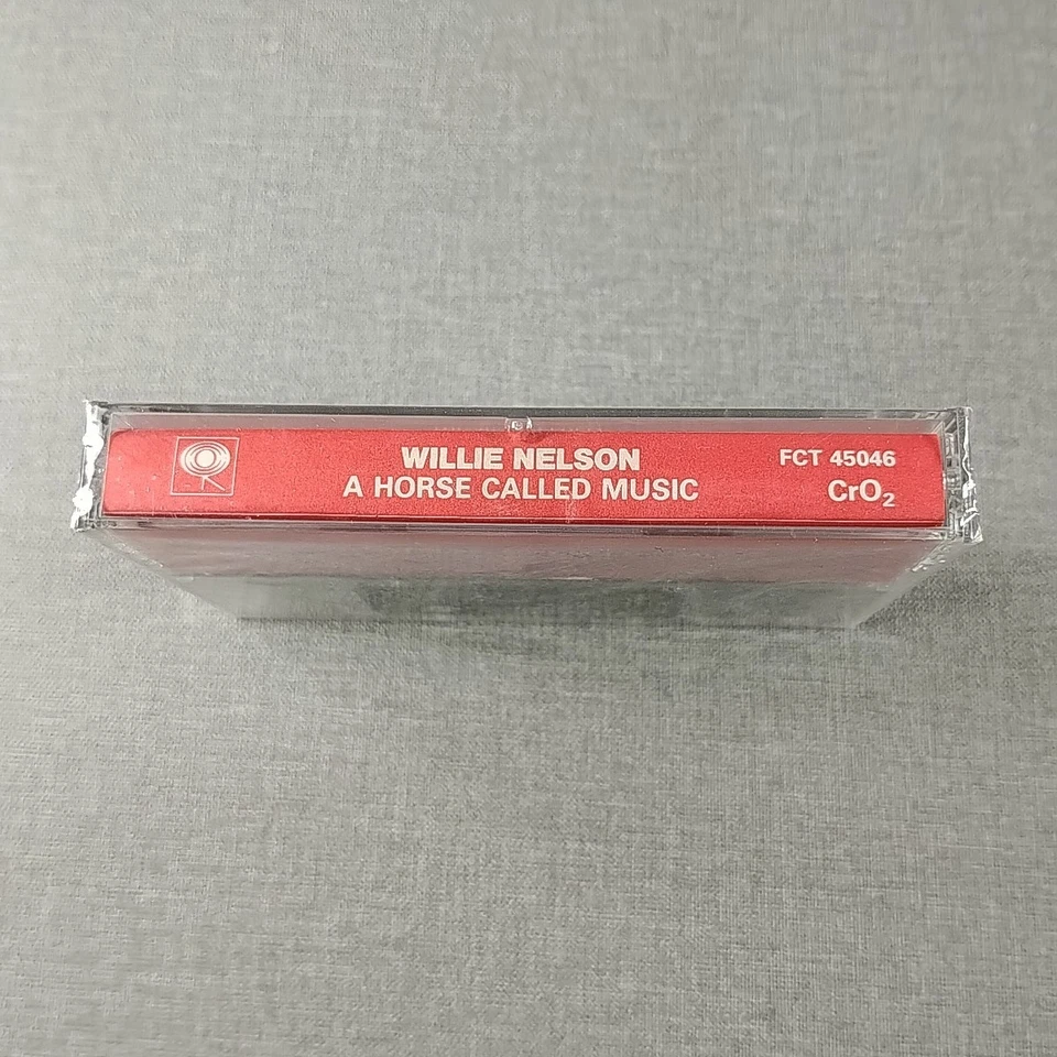 Willie Nelson A Horse Called Music Cassette Tape 1989 CBS Pre-Release New Sealed - Image 4 of 4