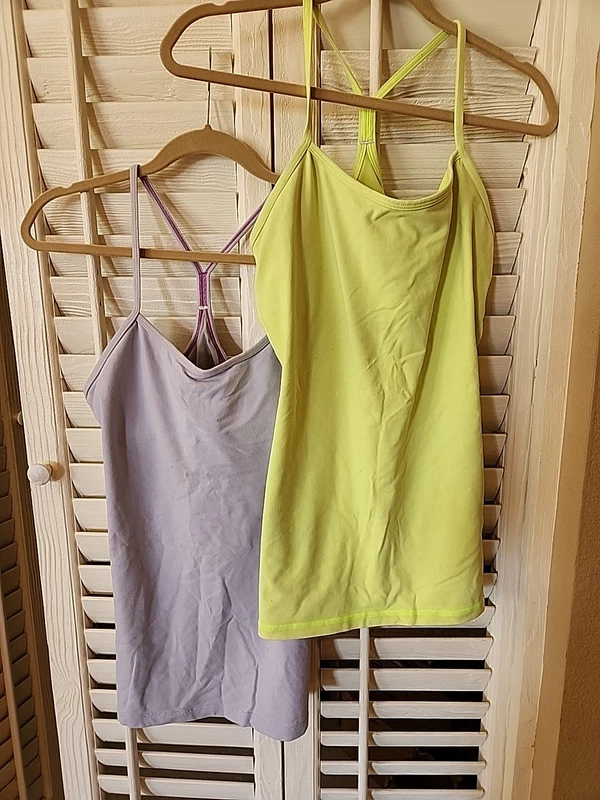 lululemon power y neon lavender tank-top