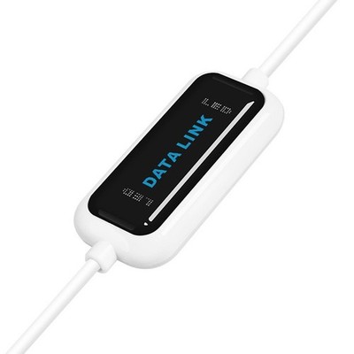 Kompaktes USB 2.0 Kabel 5x5x1 cm 480 Mbit/s für schnelle PC zu PC Dateifreigabe