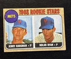 1968 Topps Rookie Stars - Nolan Ryan, Jerry Koosman #177 Vintage